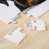 かわいいロットワイラー|犬の品種顔 ジグソーパズル (側面)