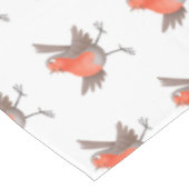 かわいいロビンの鳥の漫画 テーブルクロス (アングル)