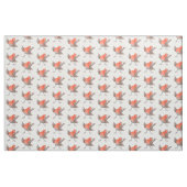 かわいいロビンの鳥の漫画 ファブリック (ファットクウォーター)