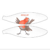 かわいいロビンの鳥の漫画 ミニバスケットボール (パネル)