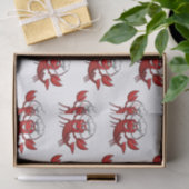 かわいいロブスター沸騰パーティー 薄葉紙 (ギフト)