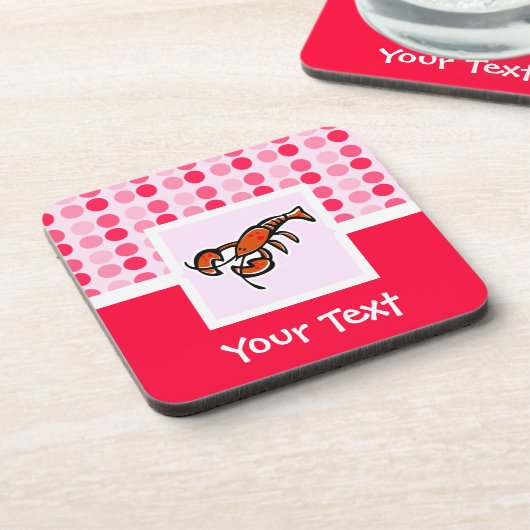 かわいいロブスター コースター (左側)