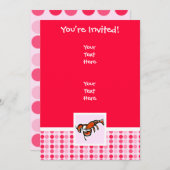 かわいいロブスター 招待状 (正面/裏面)