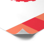 かわいいロボットおもちゃ誕生日パーティバナー ポスター (角)