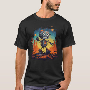 かわいいロボットの機械的故障 Tシャツ