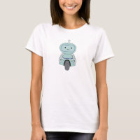 かわいいロボットイラストレーション
