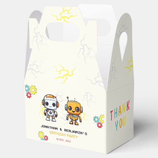 かわいいロボット少年たち共同誕生日 フェイバーボックス (オープン)