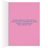 かわいいロボット幸せなバレンタインデー – 私はあなたのことが好き (内側 (右))