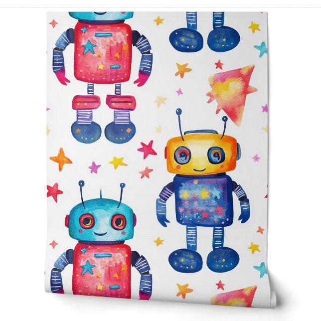 かわいいロボット玩具 壁紙 (ほどく)