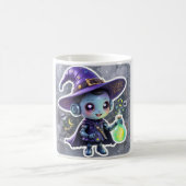 かわいいロボット魔女マグかわいいハロウィーンコーヒーカップ コーヒーマグカップ (中央)