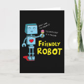 かわいいロボット カード (正面)