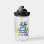 かわいいロボット キッズ ウォーターボトル (背面)