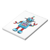 かわいいロボット ノートパッド (回転)