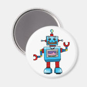 かわいいロボット マグネット (正面/裏面)