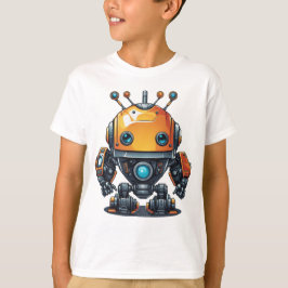 かわいいロボット Tシャツ