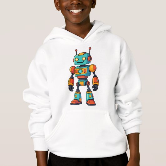 かわいいロボットTシャツ (正面)