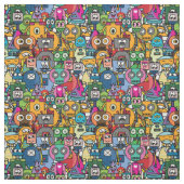 かわいいロボットXL ファブリック (見本)