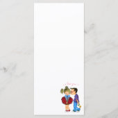 かわいいロマンチックなカップルの愛 – キス – 私はあなたを愛している メニュー (正面)