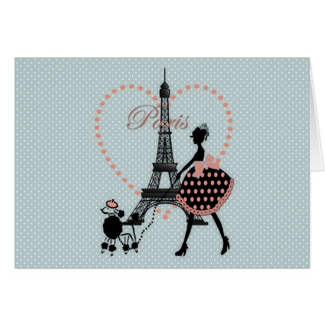 かわいいロマンチックなヴィンテージガールシルエット歩く (正面横)