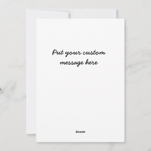 かわいいロマンチックな単語タイルパズルバレンタイン シーズンカード (裏面)