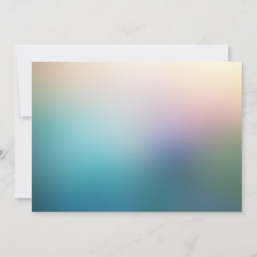 かわいいロマンチックな野草の結婚式招待状 招待状 (裏面)