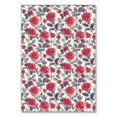 かわいいローズウェディングテーブルナンバー テーブルナンバー (裏面)