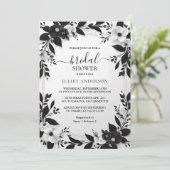 かわいいロープ我々は結び目のブライダルシャワー 招待状 (スタンド正面)