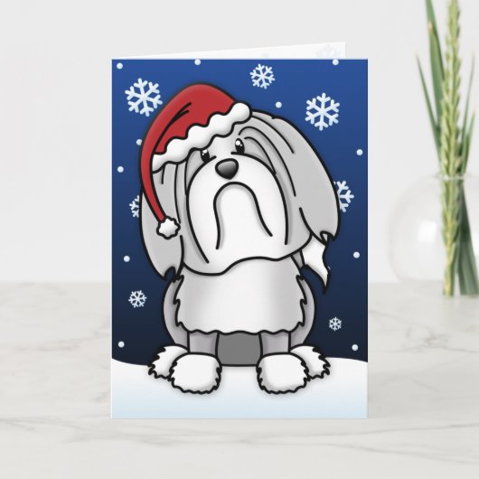 かわいいローヘンクリスマスカード シーズンカード (正面)