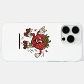 かわいいローラースケートのイチゴ Case-Mate iPhoneケース (裏面 (横))