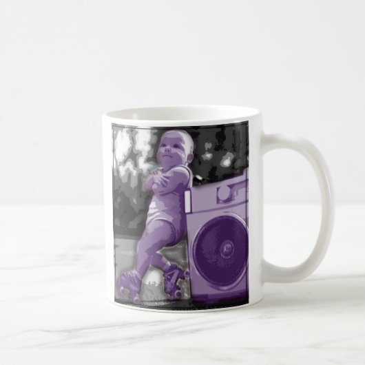 かわいいローラー赤ちゃんマグカップ コーヒーマグカップ (右)