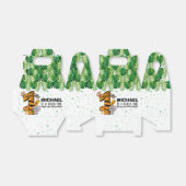 かわいいワイルドワンサファリジャングルアニマルファースト誕生日 フェイバーボックス (折り畳みなし)