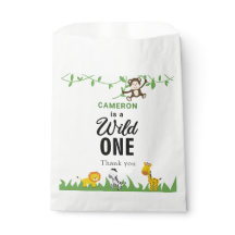 かわいいワイルドワン誕生日サファリジャングル動物