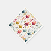 かわいいワインカップ紙ナプキン スタンダードカクテルナプキン (角)