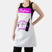 かわいいワインユーモア&テイスティングワおもしろいイパーソナライズされたイン エプロン (インサイチュ)