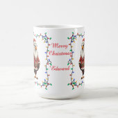 かわいいワシのクリスマスマグカップ コーヒーマグカップ (中央)