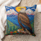 かわいいワシ クッション (ブランケット)