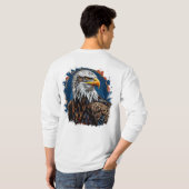 かわいいワシ Tシャツ (裏面フル)