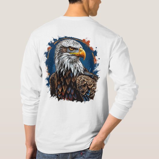 かわいいワシ Tシャツ (裏面)