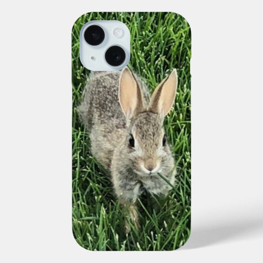 かわいいワタオウサギ Case-Mate iPhoneケース (裏面)
