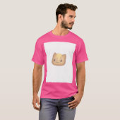 かわいいワッフル猫 Tシャツ (正面フル)
