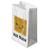 かわいいワッフル スモールペーパーバッグ (正面アングル)