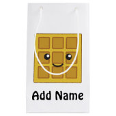 かわいいワッフル スモールペーパーバッグ (正面)