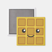 かわいいワッフル マグネット (正面/裏面)