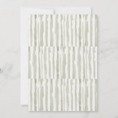 かわいいワニのチョンプ スワンプ どんな年齢の誕生日 サンキューカード (裏面)