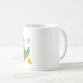 かわいいワニのマグカップ コーヒーマグカップ (正面右)