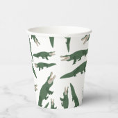 かわいいワニのワニ 紙コップ (右)