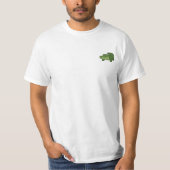 かわいいワニのTシャツ 後でね Tシャツ (正面)
