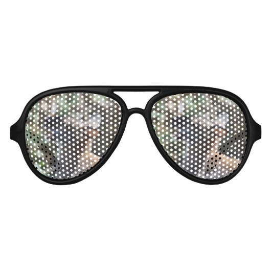 かわいいワラビー アビエーターサングラス (正面)