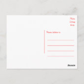 かわいいワン考えちゃん犬|過去記事 ポストカード (裏面)