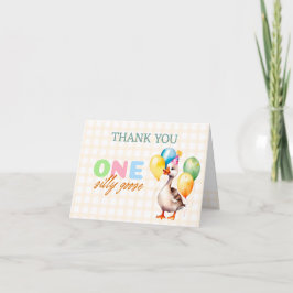 かわいいワン シリ― ゴース 1歳の誕生日 男女兼用 サンキューカード